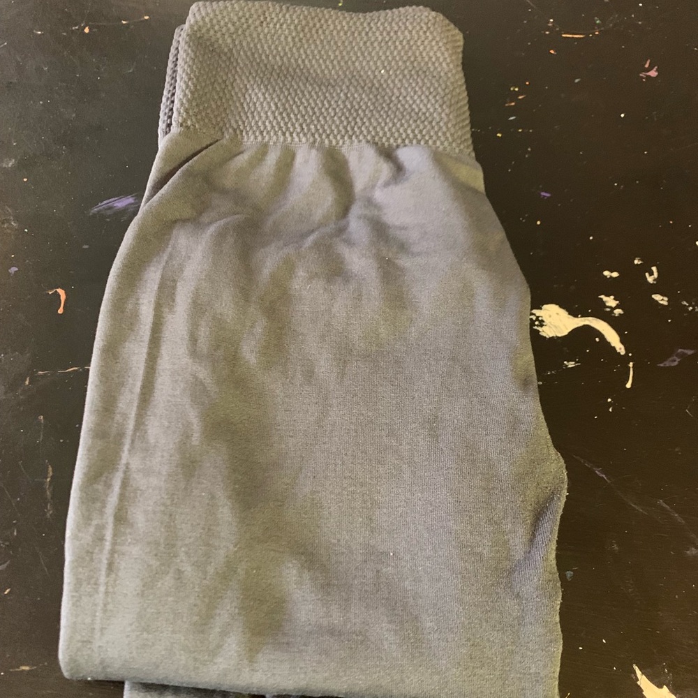 Gray leggings